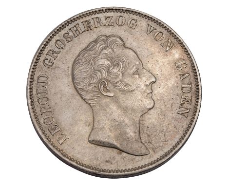 Altdeutschland Baden - Leopold I Taler 1831, ss/vz.| Old Germany Baden - Leopold I Thaler 1831, xf/vf.