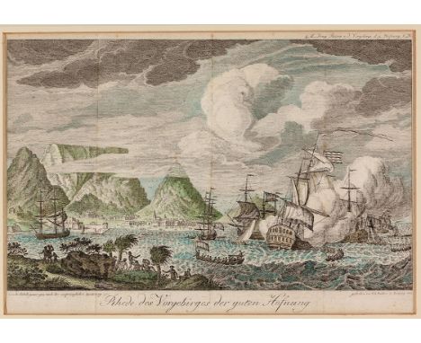 Hendrik Kobell Junior RHEDE DES VORBIRGES DER GUTEN HOFNUNG Hamburg: Hoffmann, 1803 Copperplate engraving, hand coloured, thr