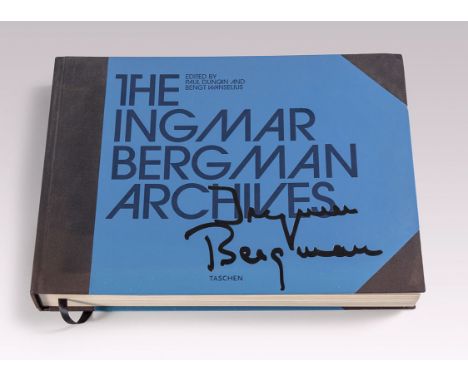 Paul Dunoin and Bengt Wanselius THE INGMAR BERGMAN ARCHIVE Taschen, 2008 COLLECTOR'S EDITION, FIRST EDITION, oblong folio, bl