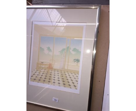 Stephen Clares? The Letter II signed print 