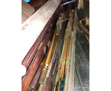 A vintage archery set by Slazenger, in wooden case 