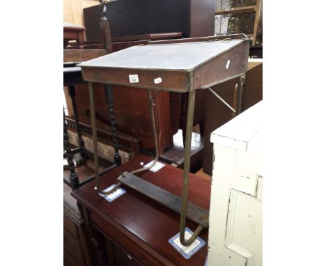 A vintage school desk 