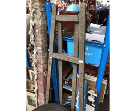 A large vintage easel 