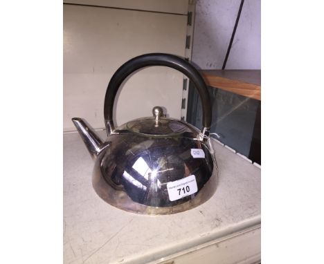 EPNS teapot in the manner of Christopher Dresser 