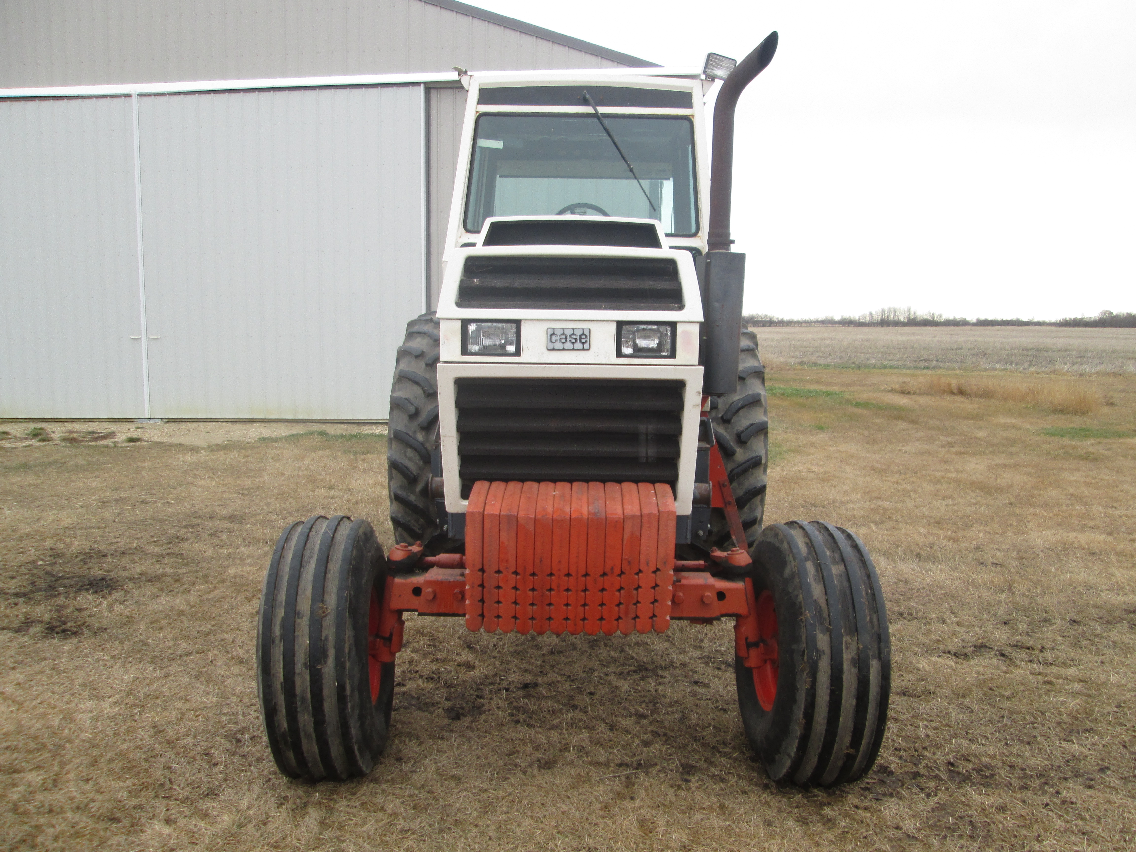 Case 2390 2WD c/w Allied 795 loader, 7' bucket & grapple, showing 6405 hr, 20.8x38 duals, 3 hyd,