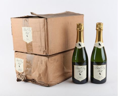 Nine bottles of Black Dog English sparkling wine (9) 