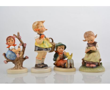 Seven Hummel figures.