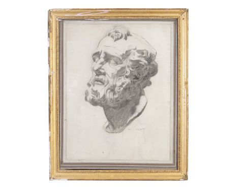 ITALIAN SCHOOL,  a set of four gilt framed old master studies, each 58 x 43cm, 74 x  58 (including the frame)