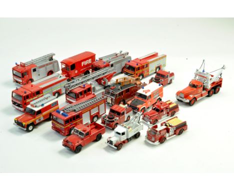 A Group of Corgi Diecast Fire Engines. Generally Good to Very Good. Note: We are happy to provide additional images of any lo