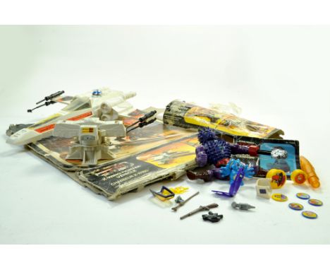 Star Wars, MOTU various issues. Including Weapons / Accessories. As Shown.  Note: We are happy to provide additional images o