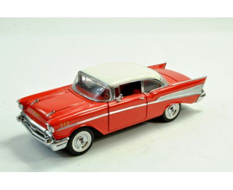 Franklin Mint 1/24 precision replica comprising 1957 Bel-Air. Generally Excellent. Note: We are happy to provide additional i