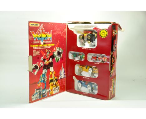 Matchbox Voltron Coloured Lion Set. Complete in Fair Box.  Note: We are happy to provide additional images of any lot. Please