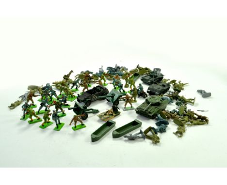 Various Britains Deetail Soldiers plus plastic issues. Large Group.  Note: We are happy to provide additional images of any l