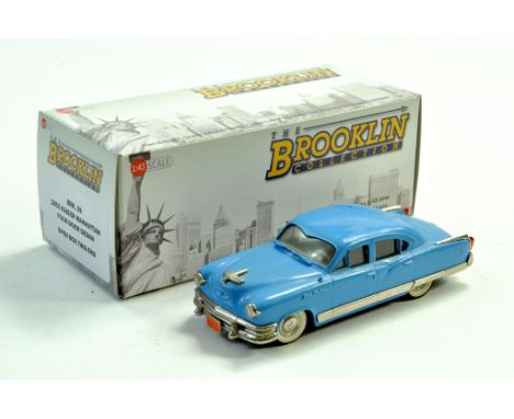 Brookln Models 1/43 Hand Built issue comprising 1953 Kaiser Manhattan Sedan No. BRK 29. Generally excellent with box.  Note: 