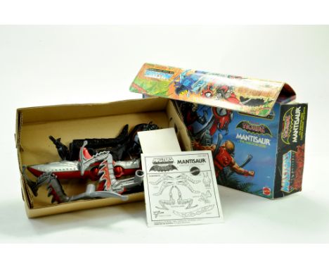 Mattel MOTU Masters of the Universe Mantisaur Set. Complete with instructions in good to very good box. Note: We are happy to