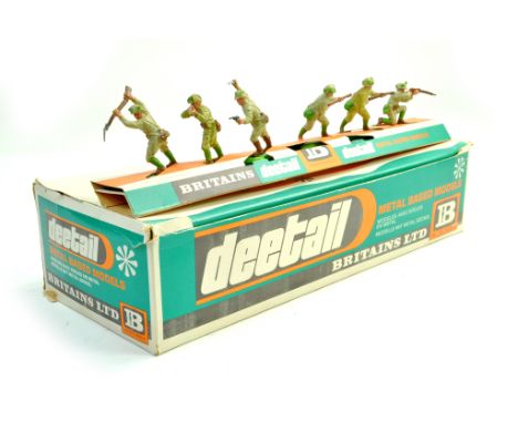 Britains Deetail Metal Based Models Trade box containing 6 figures. Figures excellent, box fair to good. Note: We are happy t