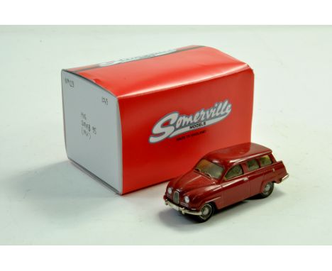 Somerville Models 1/43 Hand Built Issue comprising 1961 Saab 95. Generally Good in box. Note: We are happy to provide additio