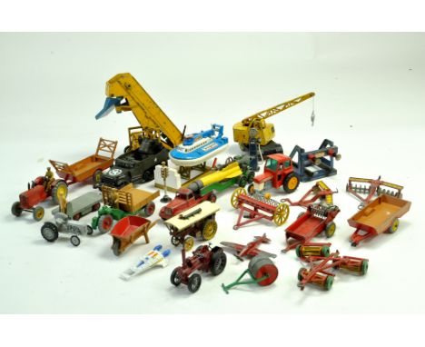 Misc group of older diecast comprising Dinky issues plus others. Fair to very good. Note: We are happy to provide additional 