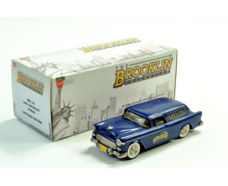 Brookln Models 1/43 Hand Built issue comprising 1955 Chevrolet Nomad No. BRK 26. Generally excellent with box.  Note: We are 