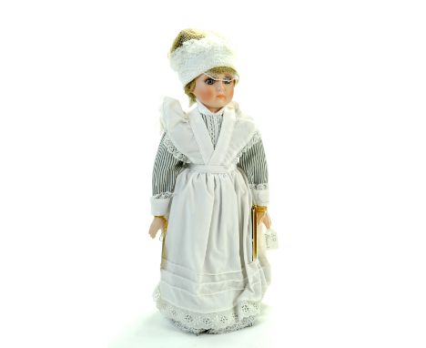 Large Alberon Porcelain Doll Figure. Florence. Complete. Excellent. Note: We are happy to provide additional images of any lo