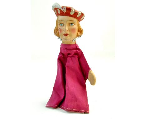 A vintage rubber-faced hand puppet. Generally fair to good. Note: We are happy to provide additional images of any lot. Pleas