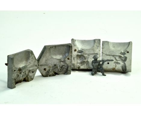 Original casting tools for miniature metal militay figure as shown. Maker Unknown. Note: We are happy to provide additional i