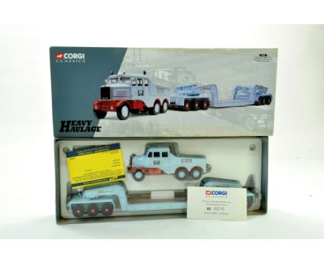 Corgi 1/50 diecast truck issue comprising Heavy Haulage No. 17601 Hills of Botley. Very Good to Excellent in Box. Note: We ar
