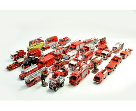 A large group of Del Prado issue Fire Engine Vehicles. Some may have minor parts missing however see lot 432 for misc group o