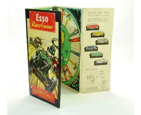 A remarkably well preserved example of the ESSO Race Game, as issued in the 1930's. The game consists of cardboard leaflet fo