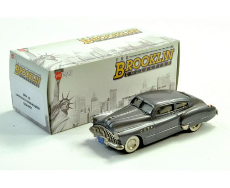 Brookln Models 1/43 Hand Built issue comprising 1949 Buick Roadmaster No. BRK 10. Generally excellent with box.  Note: We are