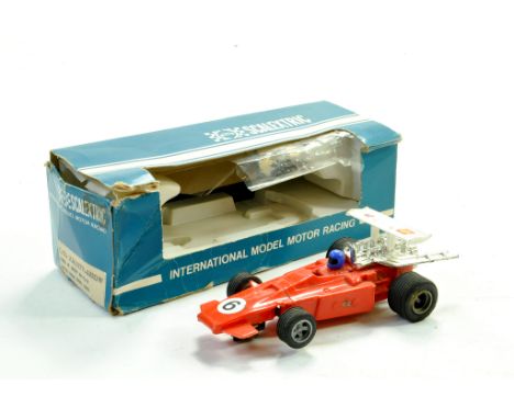Scalextric 1/32 Slot Car issue comprising No. C023 Scarletti Arrow Racing Car. Generally Good to Very Good in Box. Note: We a