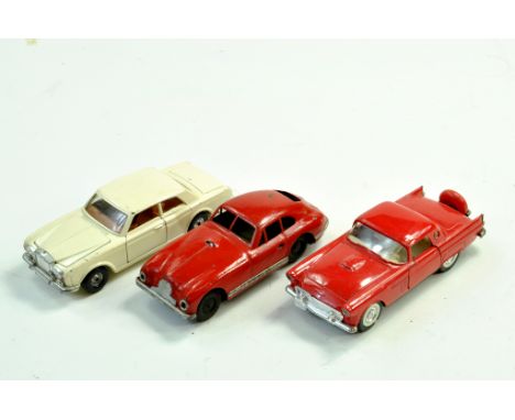 Trio of cars including Scalex Aston Martin. Generally good to excellent. Note: We are happy to provide additional images of a