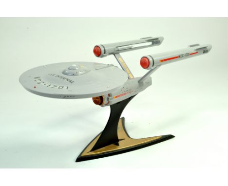 Revell Plastic Assembled Star Trek USS Enterprise Model. Very Good.  Note: We are happy to provide additional images of any l