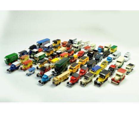 A large group of diecast, mostly Lledo and Matchbox. Generally good to excellent.  Note: We are happy to provide additional i