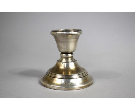 A Small Silver Candlestick by W.B.ltd, Birmingham 1925 