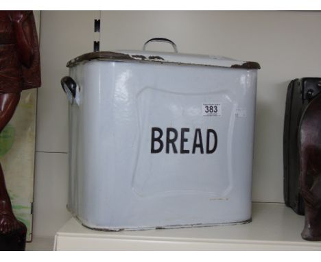 ENAMEL 'BREAD' BIN