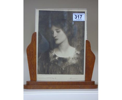 ART DECO WOODEN PICTURE FRAME