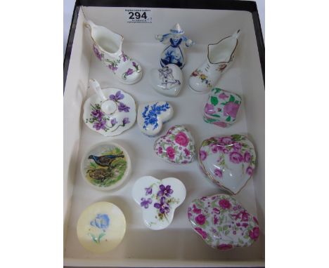 13 X TRINKET BOXES