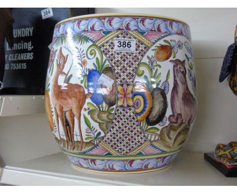 LARGE CERAMIC JARDINIERE