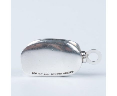 A lustrous thick Kieselstein Cord Lucky silver pendant. Marked Kieselstein Cord 1999 moon star 925. Weighs 26g. Issued: 20th 