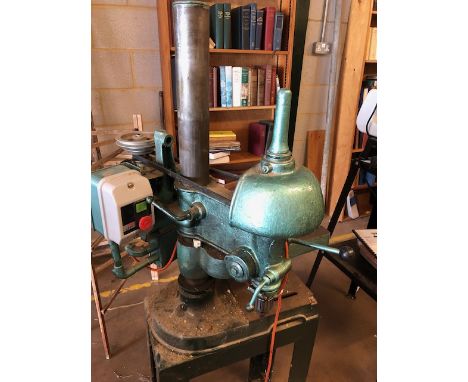 Vintage tools: A Pillar drill on stand by maker GRYPHON 