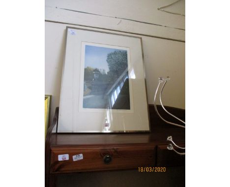 A SIGNED FRANCIS MILLER PRINT