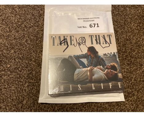 CDS : Take That  - 'This Life' - signed item