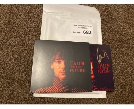 CDS : Louis Tomlinson - 'Faith in The Future' - signed item
