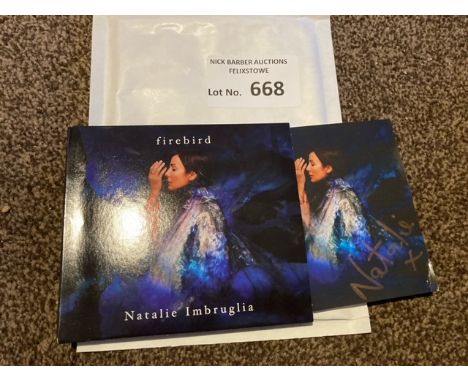 CDS : Natalie Imbruglia - 'Firebird' - signed item