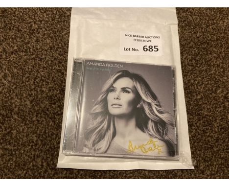 CDS : Amanda Holden - 'Song From My Heart' - signed item