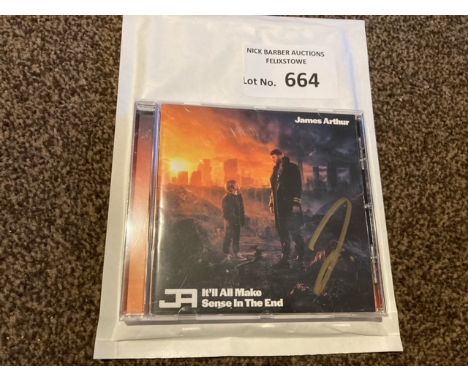 CDS : James Arthur - 'It'll All Make Sense In The End' - signed item