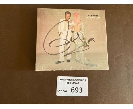 CDS : Olly Murs - 'Marry Me' - signed item