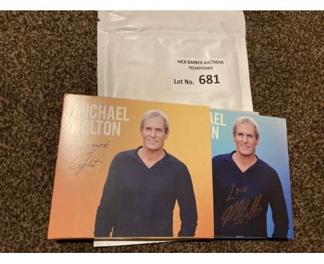 CDS : Michael Bolton - 'Spark of Light' - signed item