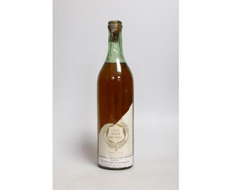 One bottle of Eschenauer &amp; Cie 1893 Old Brandy